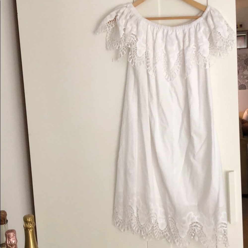 Off the shoulder dress